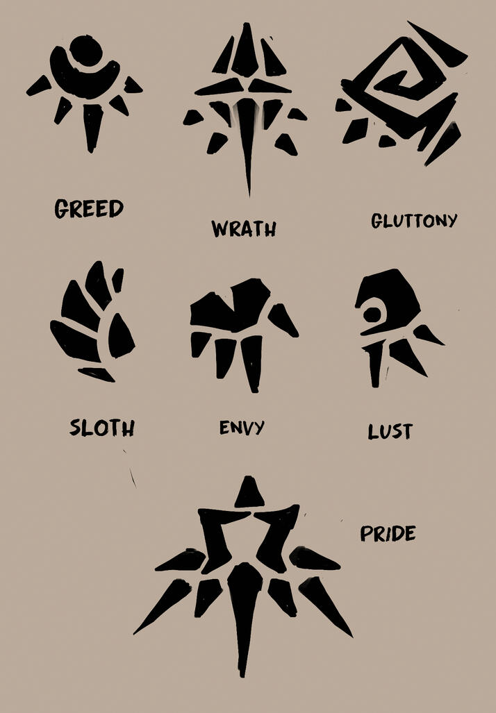Marks of Sin Concept Marks of Sin Concept